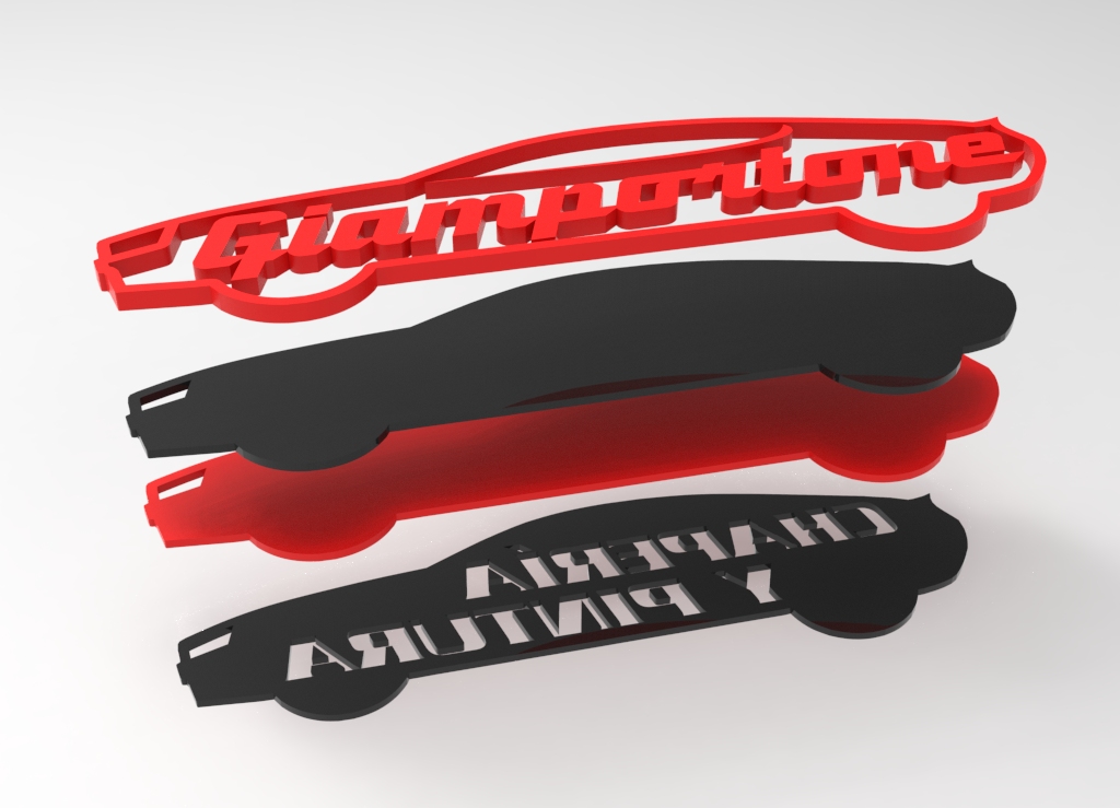 3D打印汽车钥匙扣-挤出机13